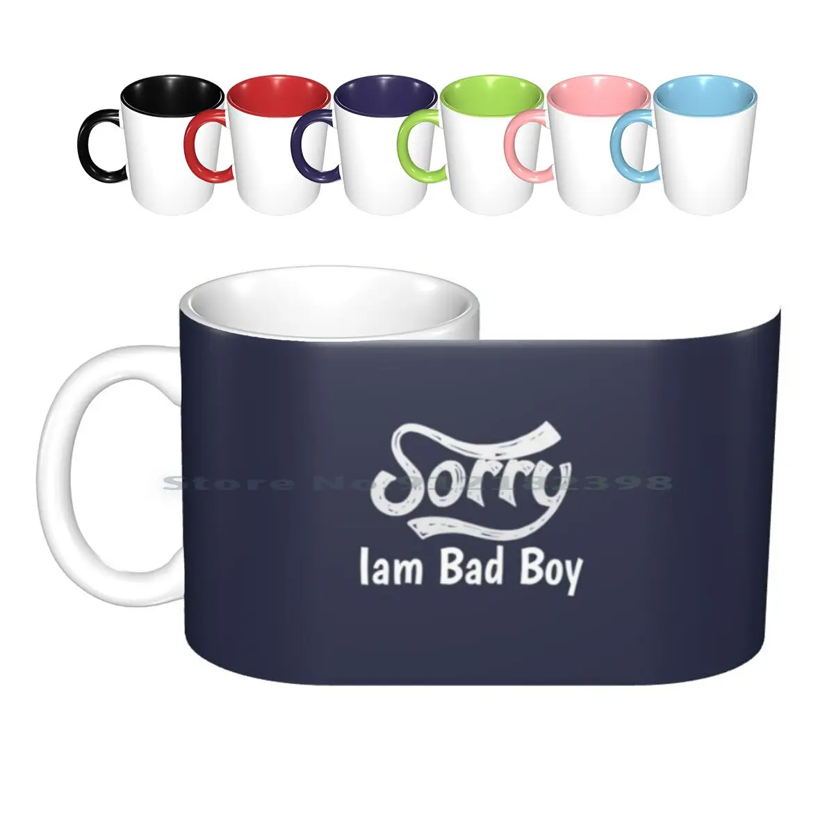 

Sorry Iam Bad Boy Ceramic Mugs Coffee Cups Milk Tea Mug Bad Boy Shorts Bad Boy Shorts Bad Boy Bad Boy Popper Pants Bad Boy