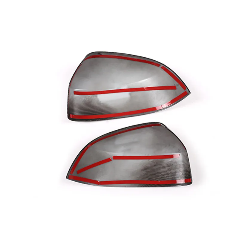 

Carbon Fiber Style Rearview Mirror Cover Trim 2Pcs For BMW F15 F16 G05 G07 X5 X6 X7 2014-2019 ABS Car Exterior Styling Modified