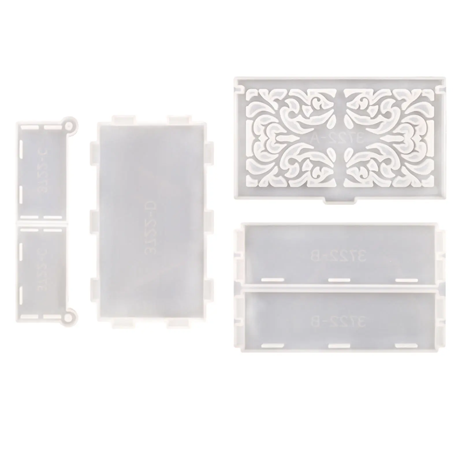 

Шкатулка для хранения ювелирных изделий, шкатулка для хранения из силикона, форма для самостоятельного изготовления салфеток, инструменты ...