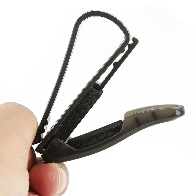 

1 шт Горячая Распродажа автомобильные аксессуары солнцезащитный щиток для салона солнцезащитных очков очки Card Pen Abs Портативный Клип держат...