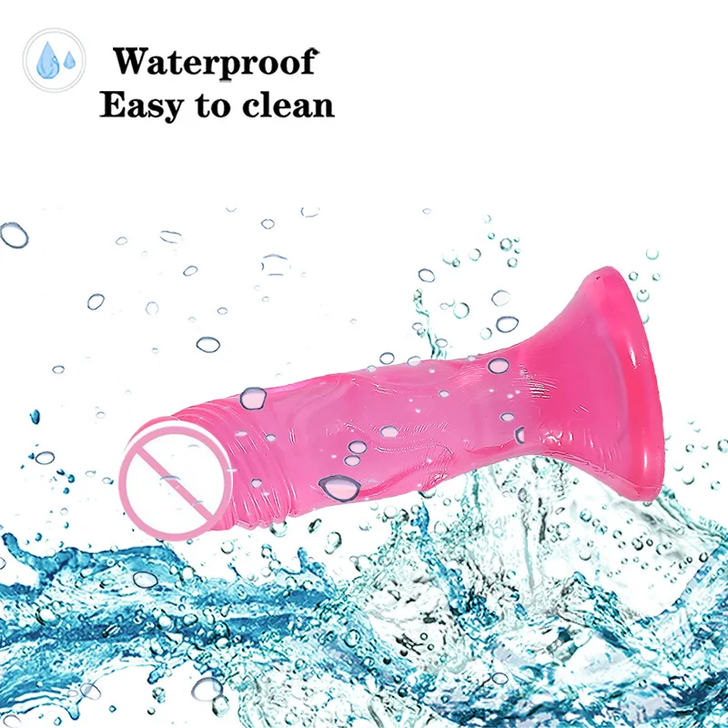 Реалистичный фаллоимитатор с присоской настоящий пенис анальные секс-игрушки