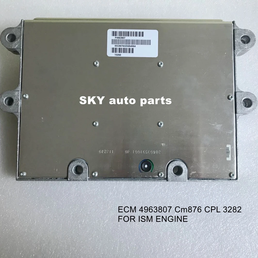 GENUINE AND BRAND NEW CONTROL MODULE UNIT ECM ECU 4963807 Cm876 CPL 3282 FOR ISM QSM CM876 ENGINE (2pcs) |