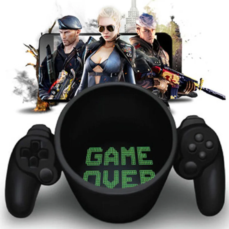 Новая креативная кружка Game Over Coffee 3D игровой контроллер керамическая чашка кружки
