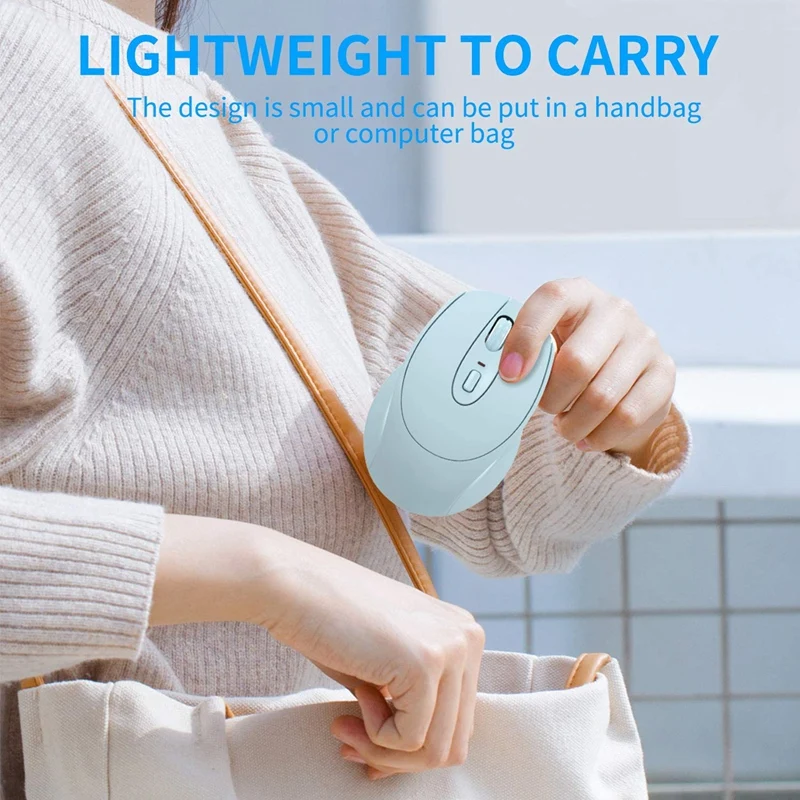 

Wireless Computer Mouse, 2.4G Ultra-Thin Wireless Mouse Brings Low Noise, Ergonomic Functions Mouse