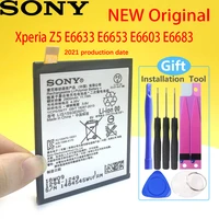 sony xperia z5 e6883 e6633 e6653 e6683 e6603 phone 100 original lis1593erpc 2900mah high quality battery