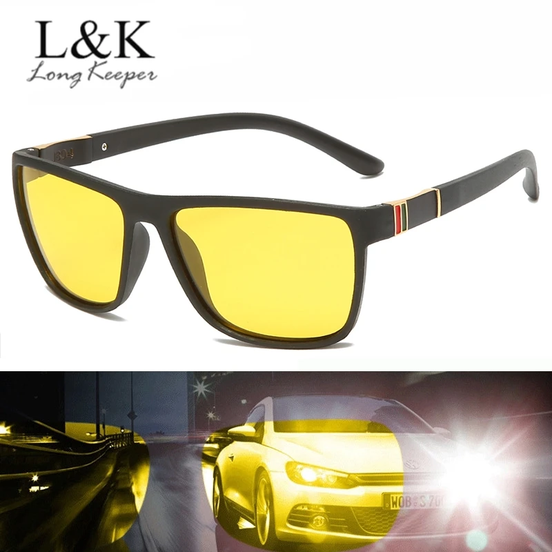 Длинные Хранитель Ночное видение поляризационные солнцезащитные очки для