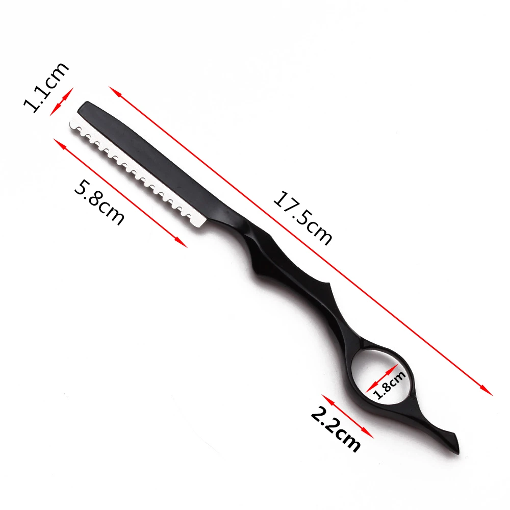 17 5 см 1 шт. тонкие бритвы профессиональные острые парикмахерские лезвия для