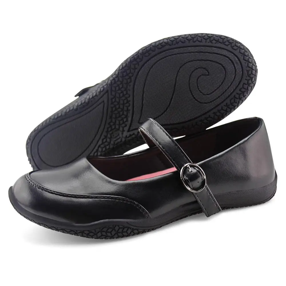 JABASIC/обувь на плоской подошве Мэри Джейн для девочек милая обувь школьной