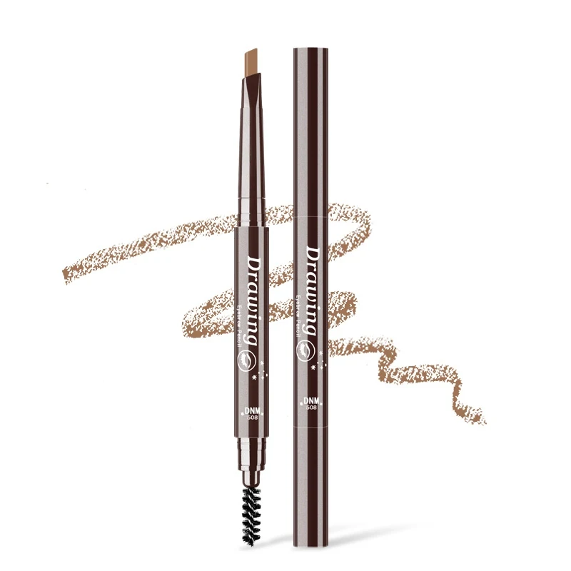 

Double-headed Design Triangle Eyebrow Pencil Waterproof Smudge-proof Long Lasting Coloration Eyebrow Pen P7