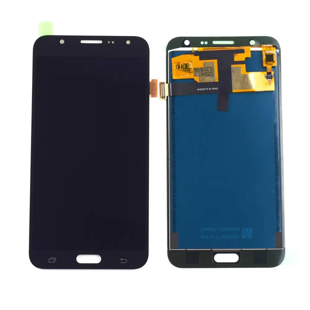 black Для samsung Galaxy J7 J700 ЖК-SM-J700F J700M J700H/DS ЖК-дисплей Панель модуль+ сенсорный экран дигитайзер сенсор сборка - Цвет: black