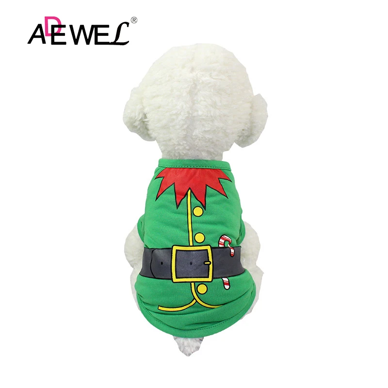 ADEWEL Рождественская одежда для косплея собак с принтом костей собак|Комбинезоны и