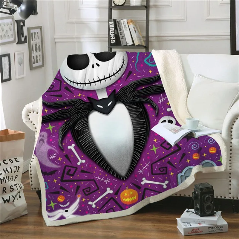 

Funny Boy Print Sherpa Blanket Plush Blanket Plush Throw Blanket Washable Thin Quilt For Kids Christmas Gifts DropShip