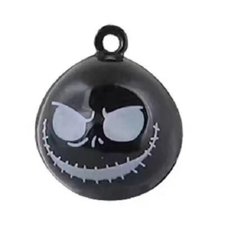 10 Pcs Pumpkin Bells Pet Collar Charm Ghost Skull Party Halloween Decor 667A | Дом и сад