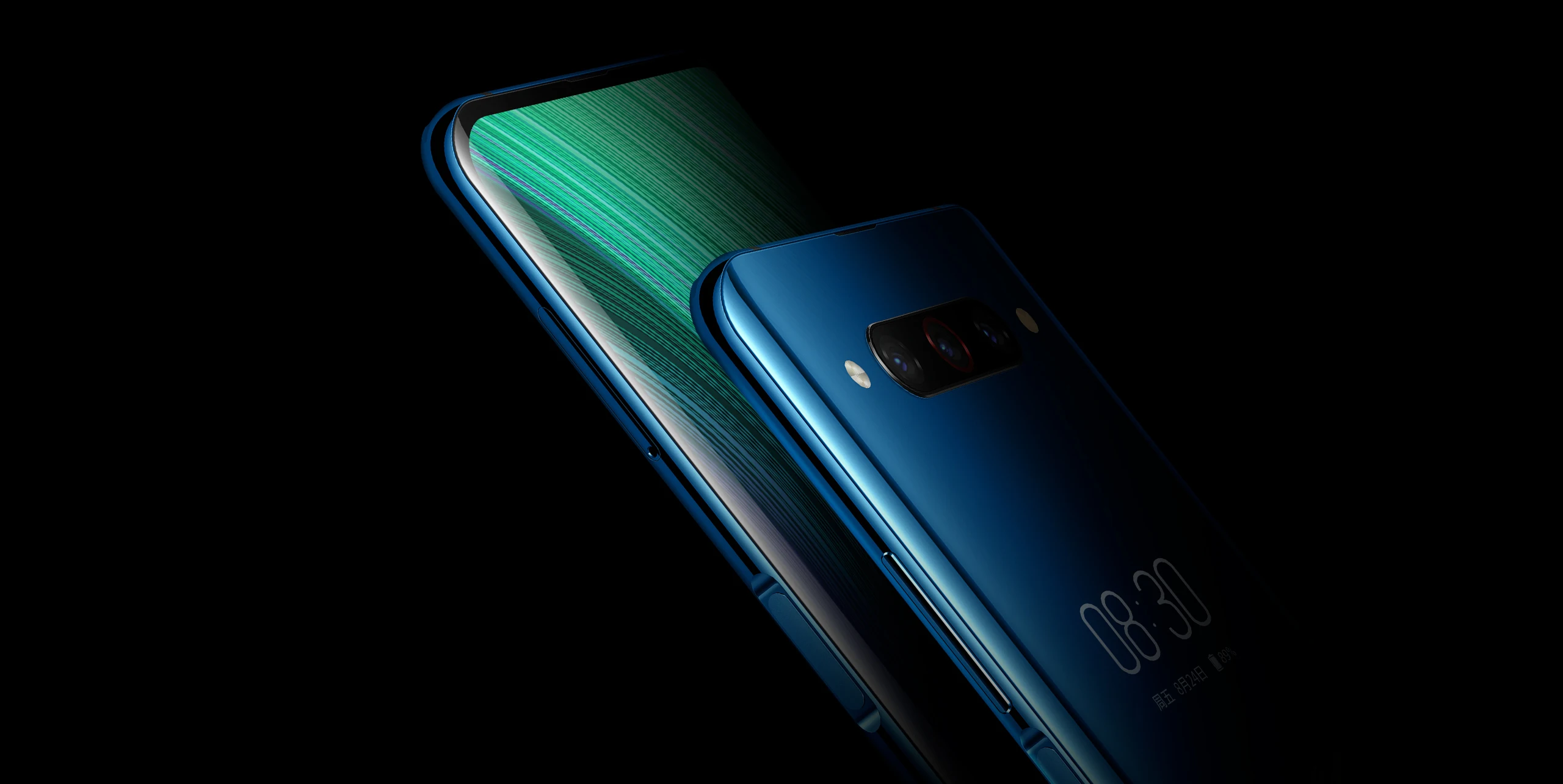 Nubia Z20 6,42+ 5,1 дюймовый смартфон с двойным экраном 8 ГБ ОЗУ 128 Гб ПЗУ Snapdragon 855 Plus Quick Charge 4,0 4000 мАч 48MP мобильный телефон