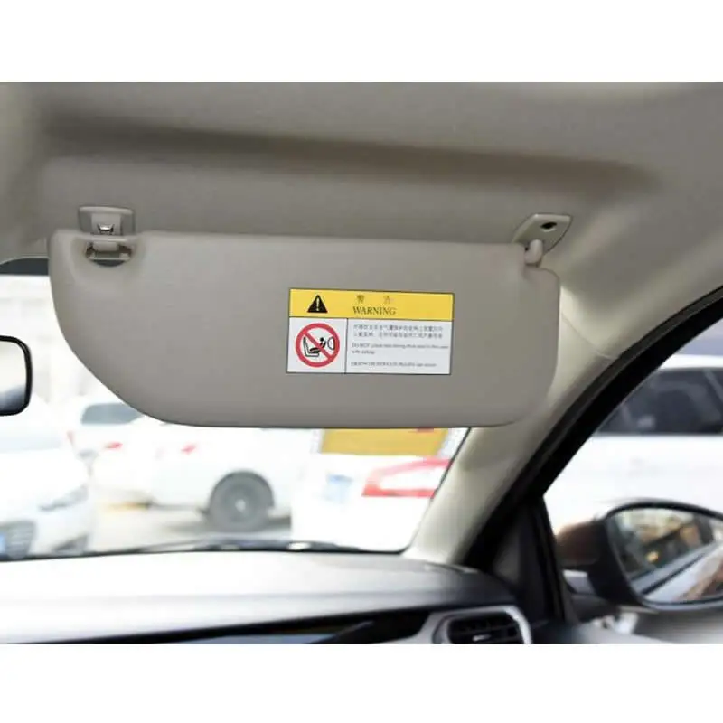 Автомобильный солнцезащитный козырек макияж зеркало в сборе светильник барьер