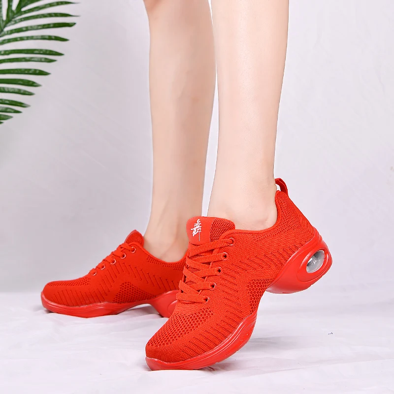 Для женщин спортивные Особенности вентиляции с воздушной подушкой Танцевальные