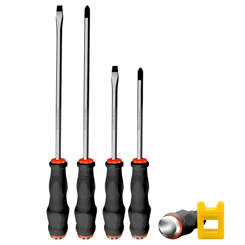 

Precision Slotted/Phillips Percussion Screwdriver Insulated Handle Multi-function Repair Hand Tool Kit Multipurpose