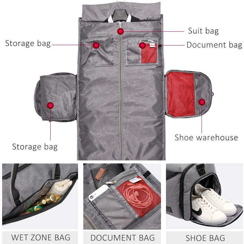 구매 다기능 새로운 피트니스 휴대 남성 여행 핸드백, 더플 가방 훈련 크로스 바디 어깨 가방