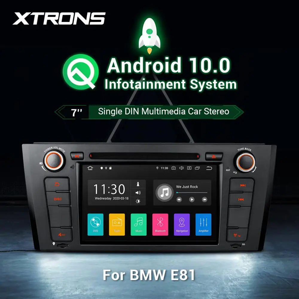 XTRONS радио Android Q 10 0 автомобильный DVD плеер для BMW E81 2007 2011 E82 2013 E88 2008 2009 2010 2014 GPS OBD DAB