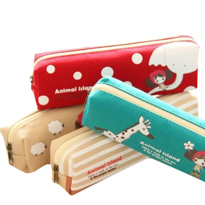 Чехол для карандашей единорог лазер большая молния студии школьный пенал чехол