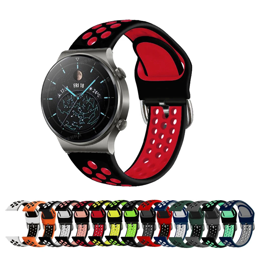 

Ремешок для часов Huawei Watch GT 2 GT 46 мм/GT 2e /HONOR Magic Band, силиконовый, 22 мм
