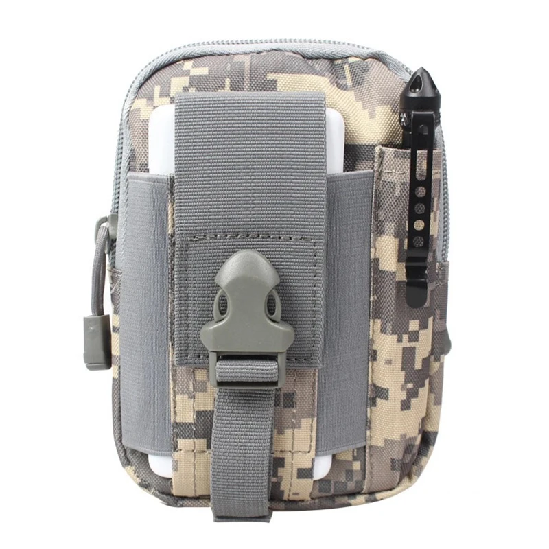 C Men Waist Bag Canvas Fanny Pack Belt Phone Drop Leg Bags Military Zipper Waterproof Phone Waist Packs 6.8 inch Cellphone Bum Bag - Цвет: C