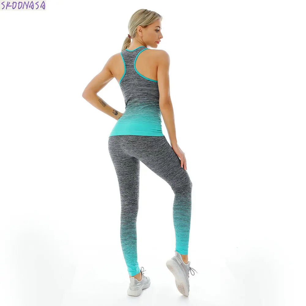 Новейшие спортивные костюмы для бодибилдинга и йоги профессиональный бесшовный