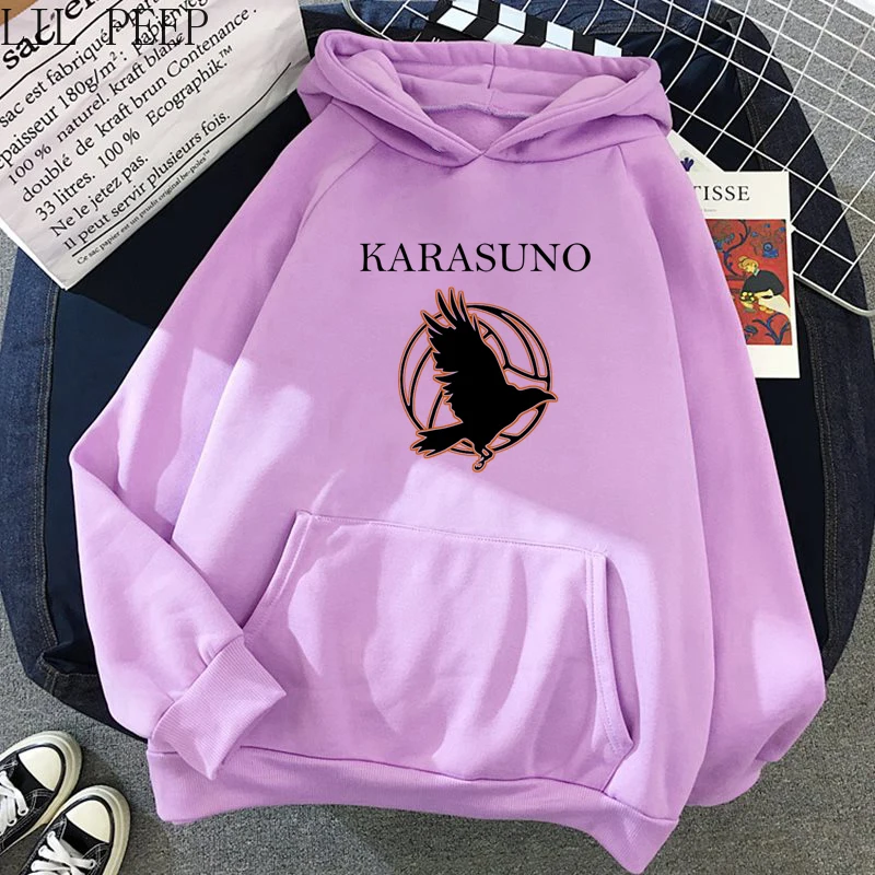 

Новинка 2020, модные женские/мужские толстовки с принтом карацуно и волейбола, пуловеры, осенняя Свободная Толстовка в стиле Харадзюку, уличн...