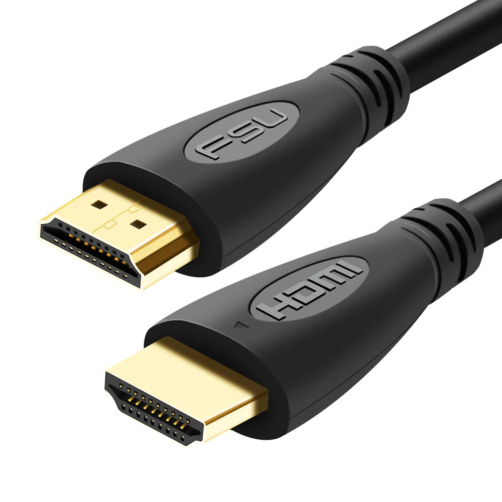 Позолоченный штекер HDMI в Кабель адаптер с поддержкой 1080P 3D для Switch HDTV ноутбука