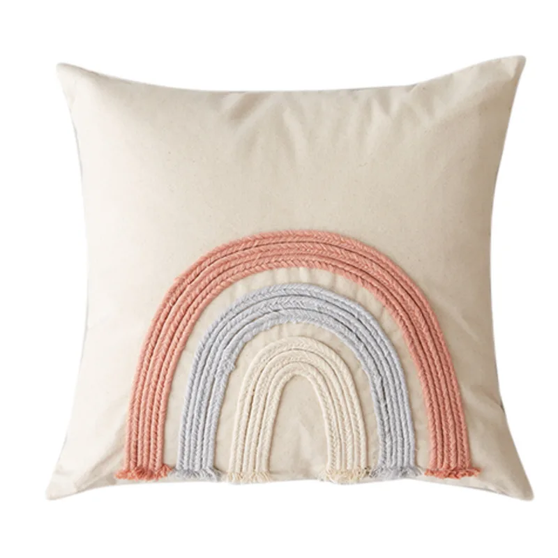 

Чехол для подушки в черную полоску, 45x45 см