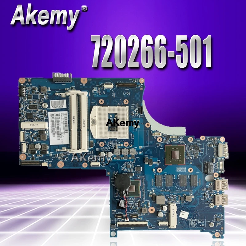 720266 001 для ENVY 17 M7 601 материнская плата ноутбука For HP 501 с GT740M 2 ГБ 100% протестированная