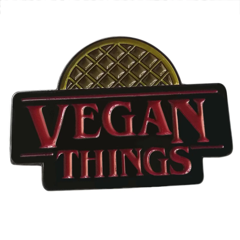 Веганские вещи Эмаль Булавка научная фантастика ужас веб-телевидение вдохновил