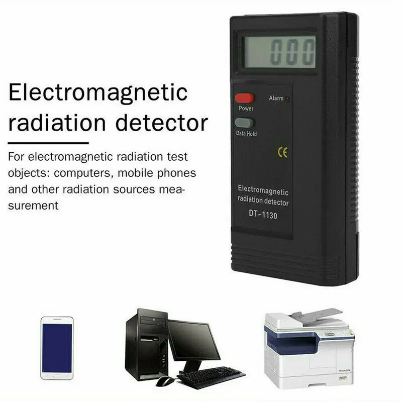 

DT-1000 Digital Electromagnetic Radiation Detector EMF Meter Dosimeter Geiger Test LCD