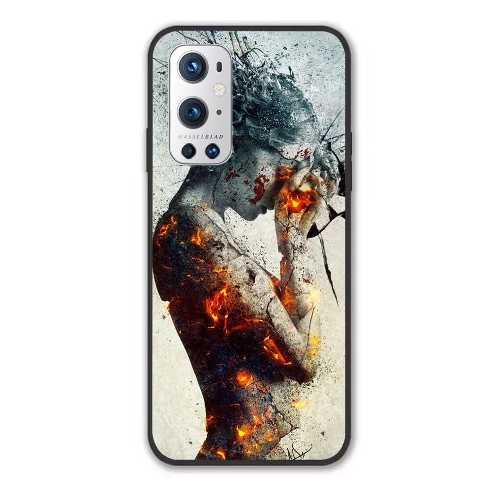 

For OnePlus Deliberation Soft TPU Border OnePlus 7 7T 7Pro 8 8T 8Pro 9 9Pro Case