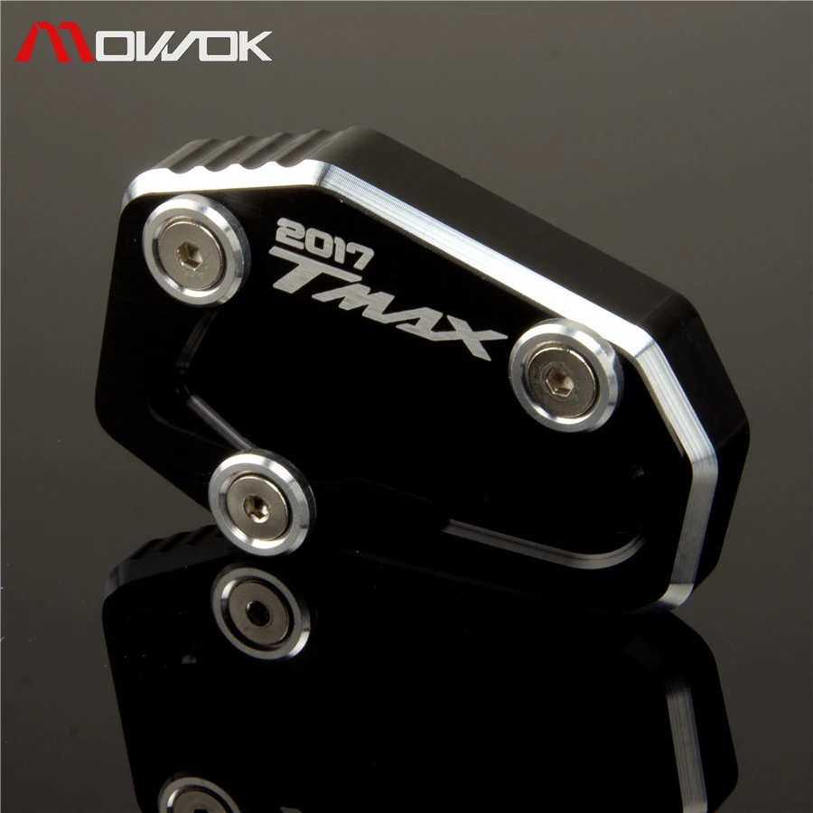 С логотипом 2017 TMAX боковая подставка для мотоцикла с ЧПУ увеличивающая расширение