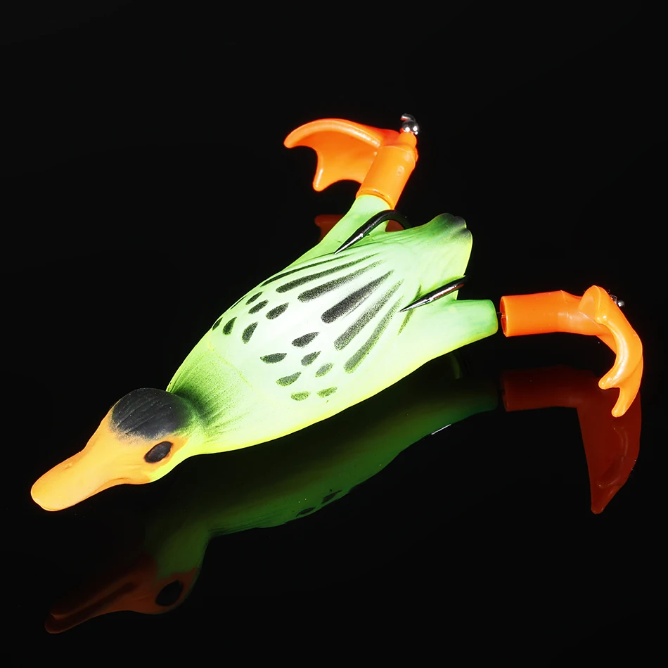 1 шт. приманка пропеллер ласты утки 12 г 9 5 см плавающая верхняя воды вращающийся