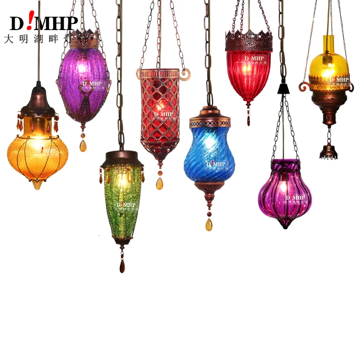Средиземноморский стиль украшения ручной работы Турецкая Подвеска светильник