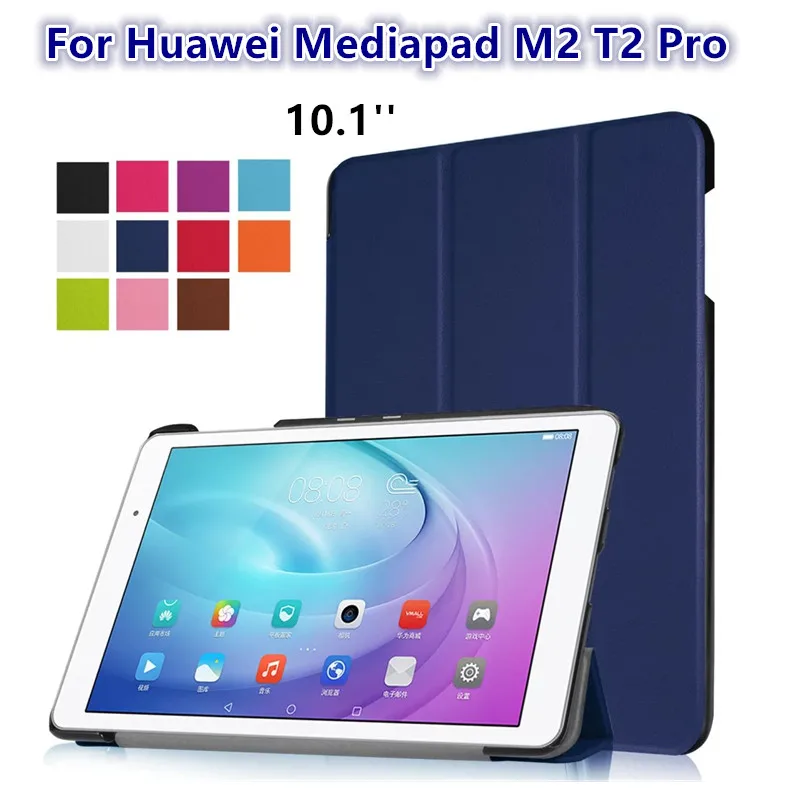 T2 Pro откидной Чехол для Huawei Mediapad 10 0 &quotPro чехол планшета подставка защитный кожи
