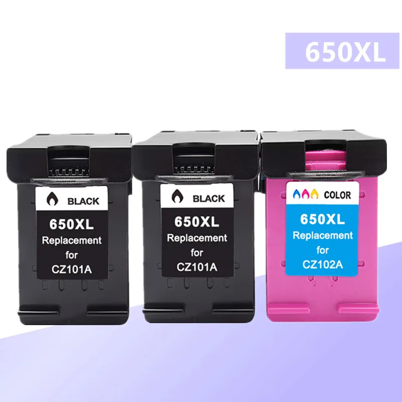 

Картридж для принтера HP 650, fpr, HP 650 XL, Deskjet 1015, 1515, 2515, 2545, 2645, 3515