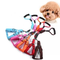 pet dog lead traction rope dog vest chain plain walking rope collar adjustable dog universal strap rope pet products