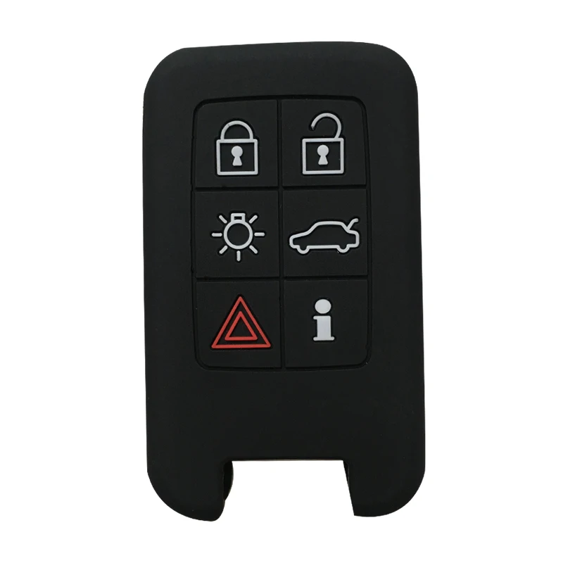 

Silica Gel Car Key Protection Key Cover Case for VOLVO S60L S80L XC60 S60 V60 Car Styling Smart Key Shell Covers for Car Keys