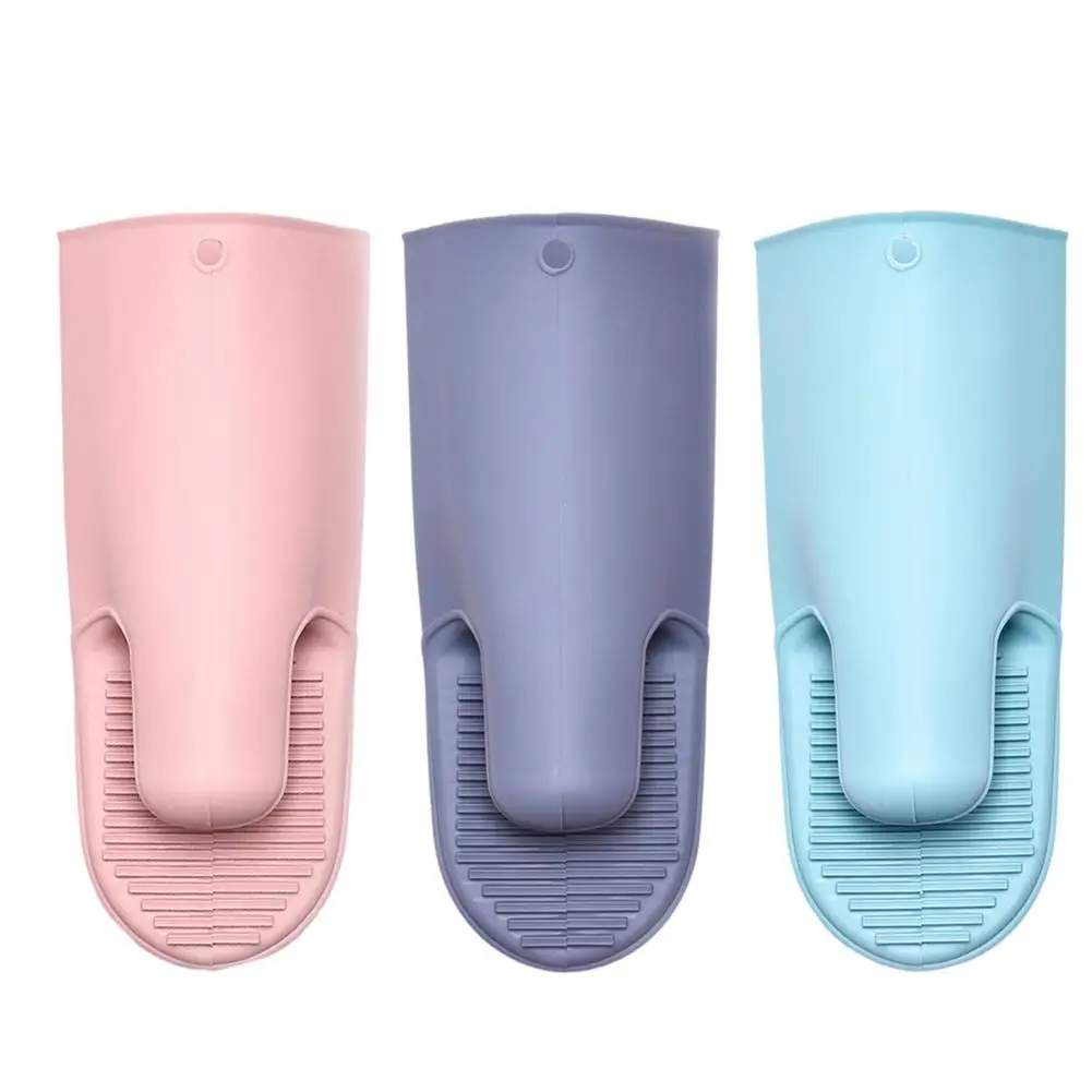 

Anti-scalding Microwave Oven Gloves Mitts Thickened Heat Insulated Cooking Baking Gloves Non-Slip Silicone Kitchen Gloves