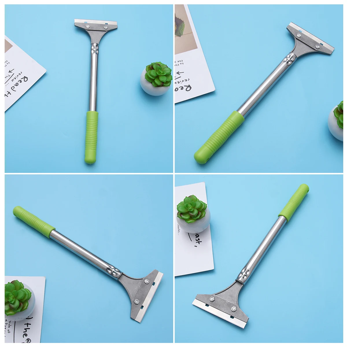 Чистящий скребок с длинной ручкой 1 шт. чистящие средства шпатель для ножей