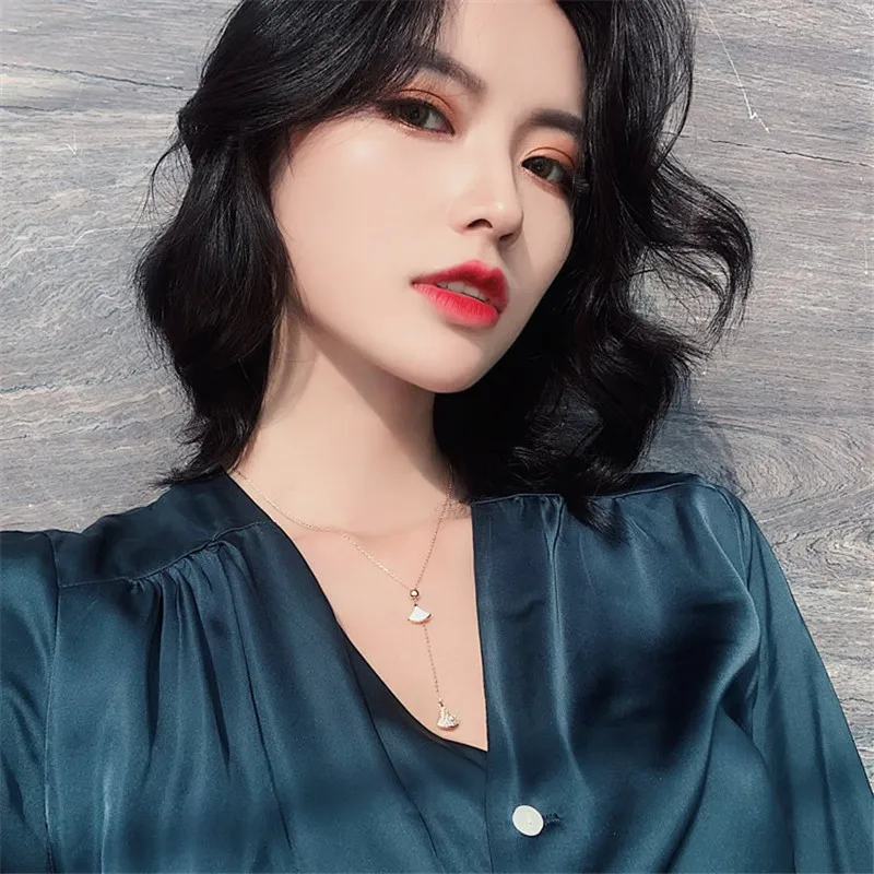 FYUAN модный длинный свитер цепочка ожерелья для женщин Bijoux черно-белый