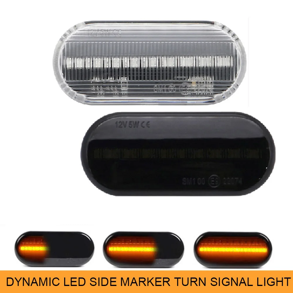 

1Pair LED side marker turn signal indicator lights for Ford C-max Fiesta Focus MK2 Fusion Galaxy AUTO ACCESSORIES