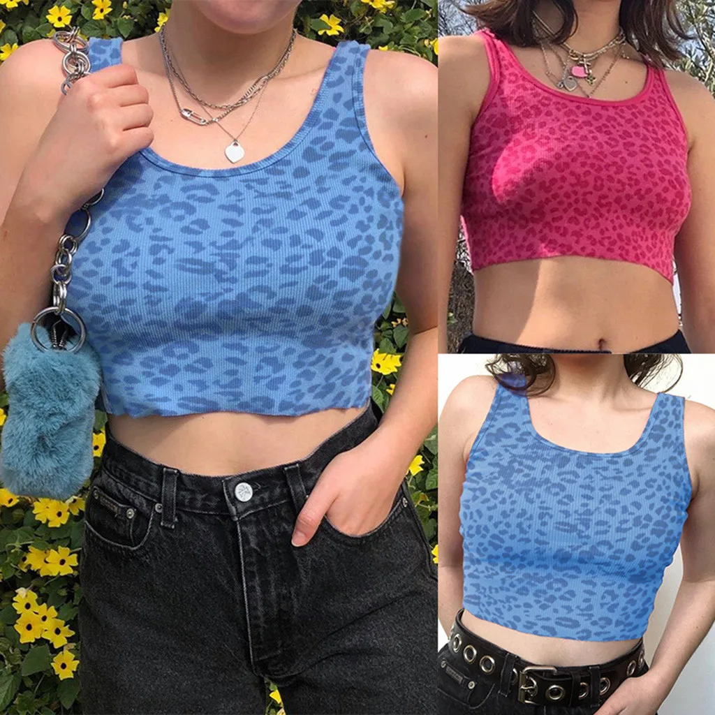 Сексуальные женские майки с круглым вырезом лето жилетка без рукавов для девушек