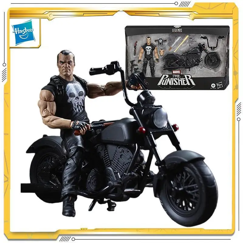 

Original Hasbro Marvel Legends Punisher Suit Anime Action Figur Toy for Child Halloween Gift