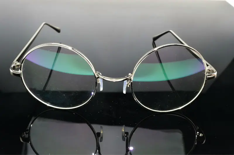 

Custom Made Progressive multifocal Bifocal prescription lens Eyeglasses See Near Far Round Big frame spectacle -1 To -10 ADD
