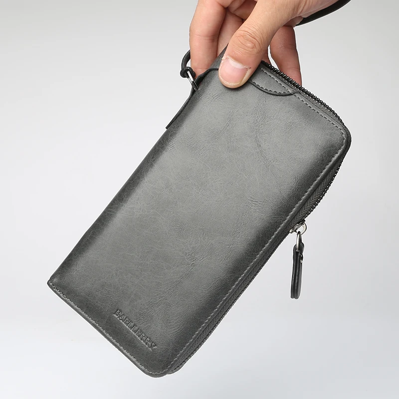 Мужской кошелек деловая Повседневная многофункциональная сумка модная