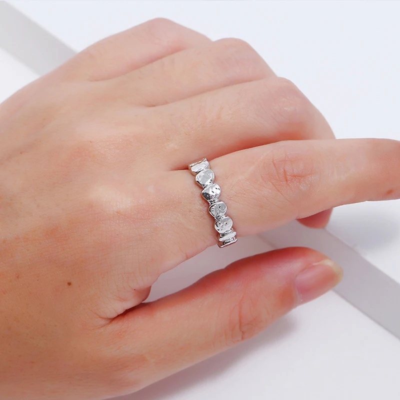 Женские массивные кольца Cpop простые трендовые с текстурой оригинальный дизайн